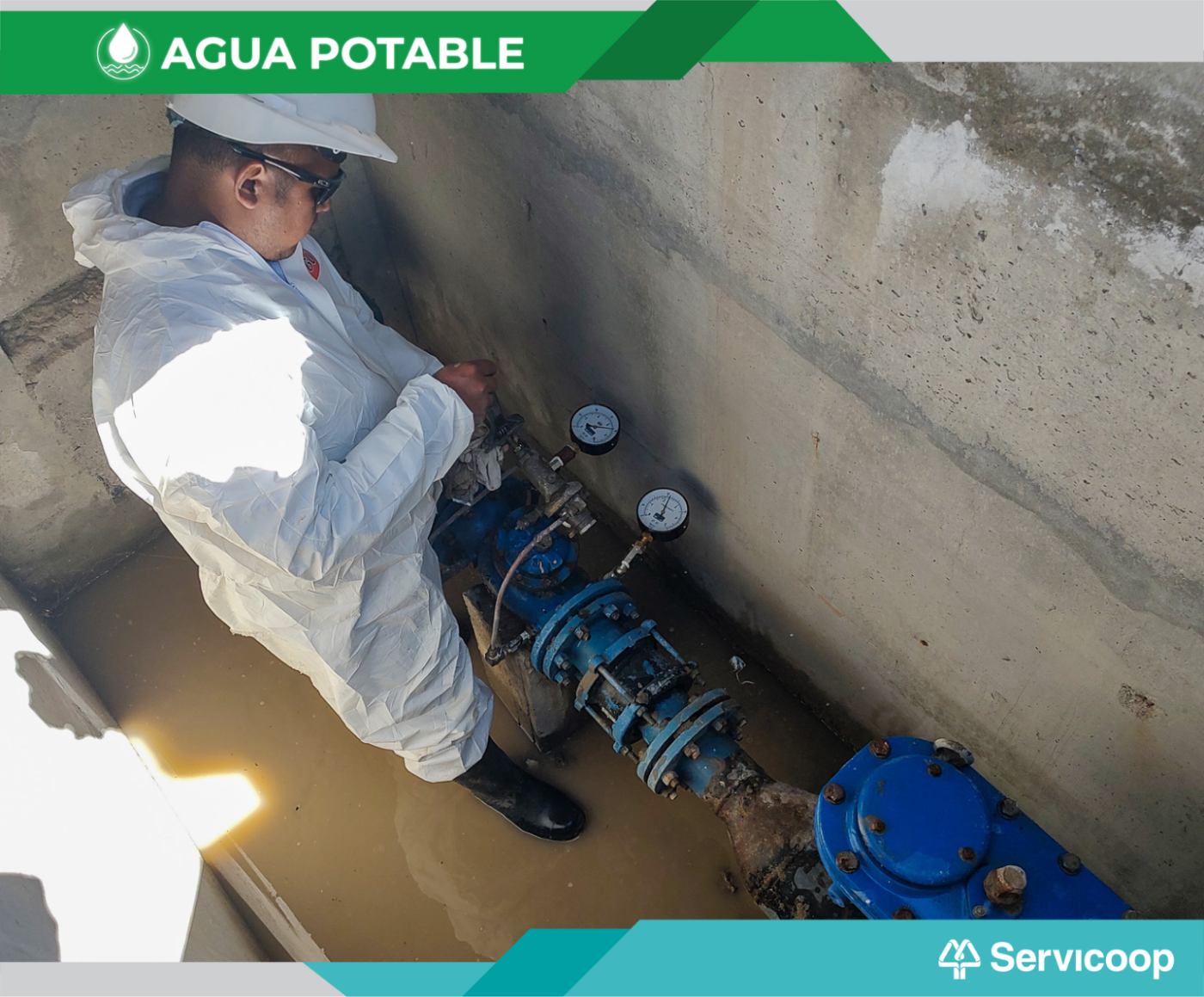 Tareas De Regulación Sobre Redes De Agua Potable Servicoop Servicios Públicos En Puerto 9237