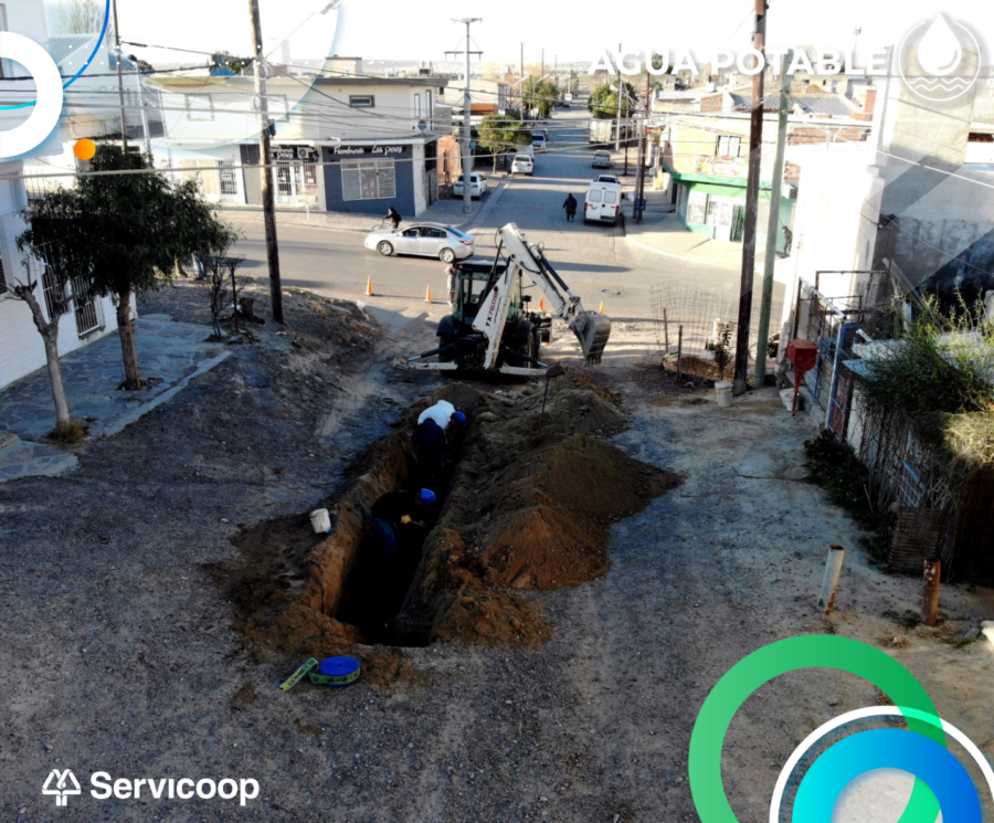 Readecuación De Redes De Agua Potable Servicoop Servicios Públicos En Puerto Madryn 5123