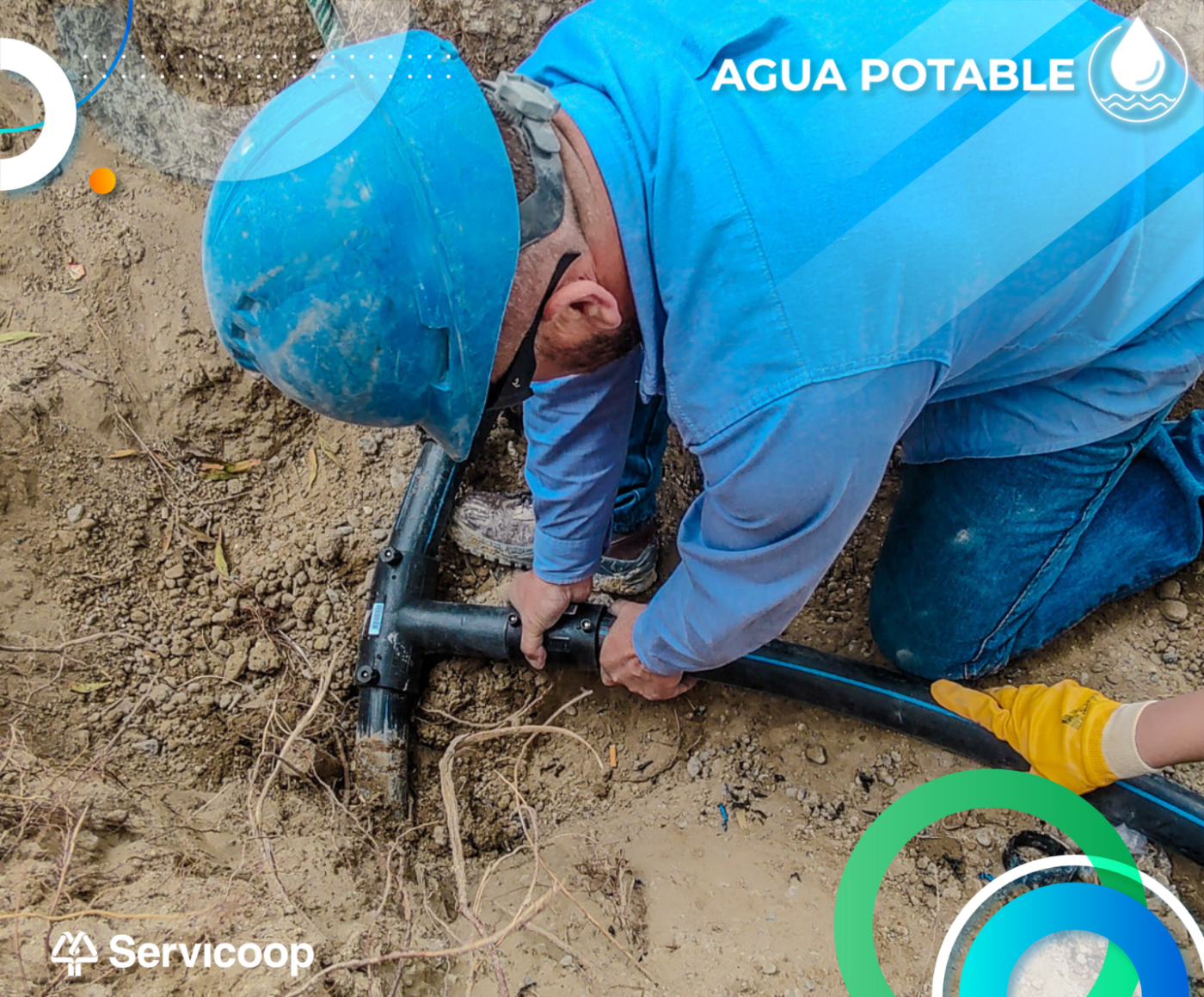 Mantenimiento sobre el sistema de distribución de agua potable ...