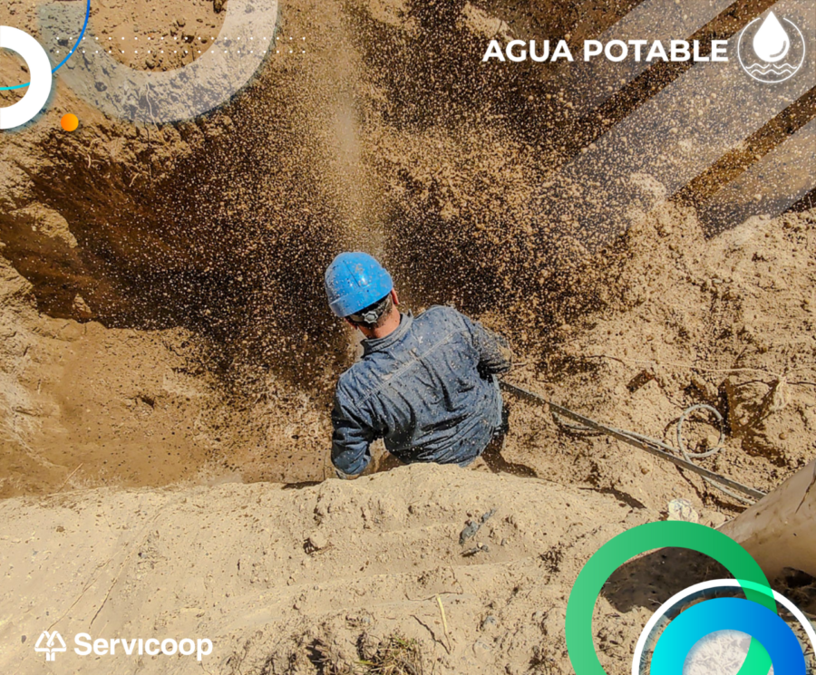 Reconfiguración De Redes De Agua Potable Servicoop Servicios Públicos En Puerto Madryn 7554