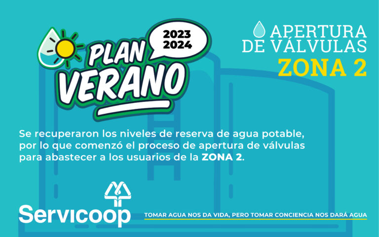Se normaliza el abastecimiento de agua en la zona 2 - Servicoop ...