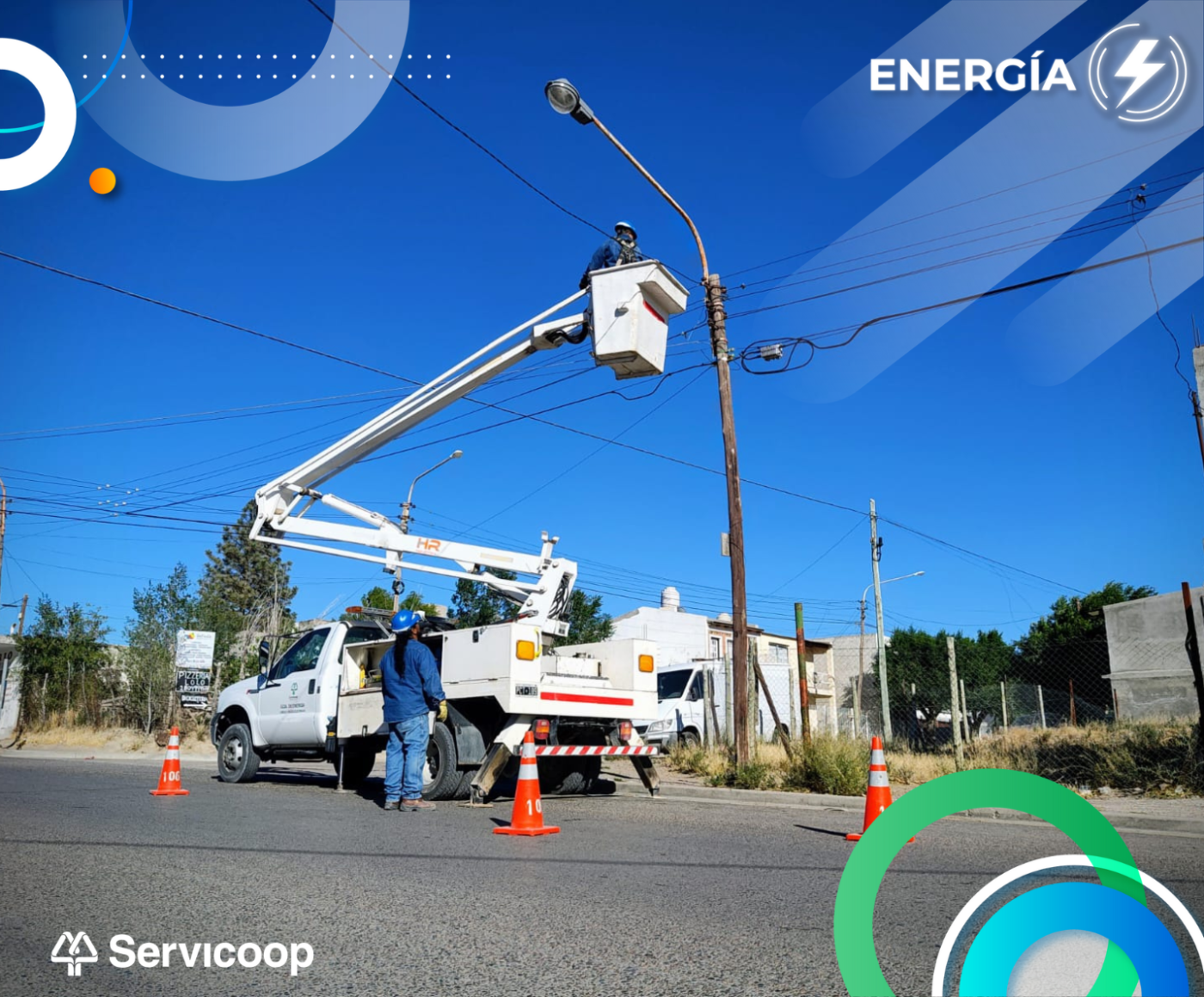 Reconfiguración Y Mantenimiento De Redes Servicoop Servicios Públicos En Puerto Madryn 3103